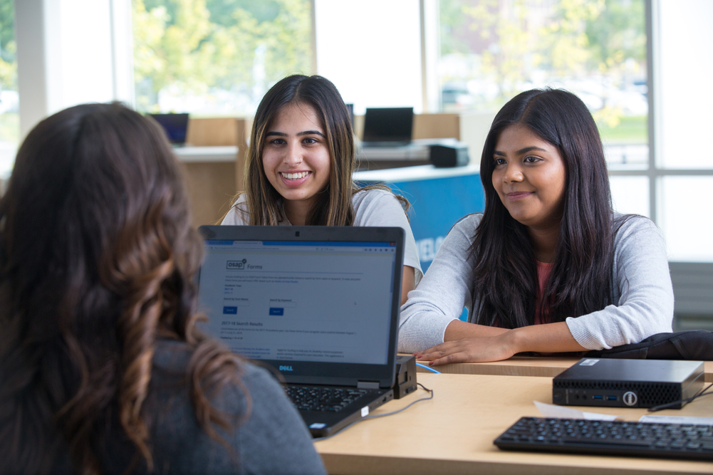 students having discussions in the campus