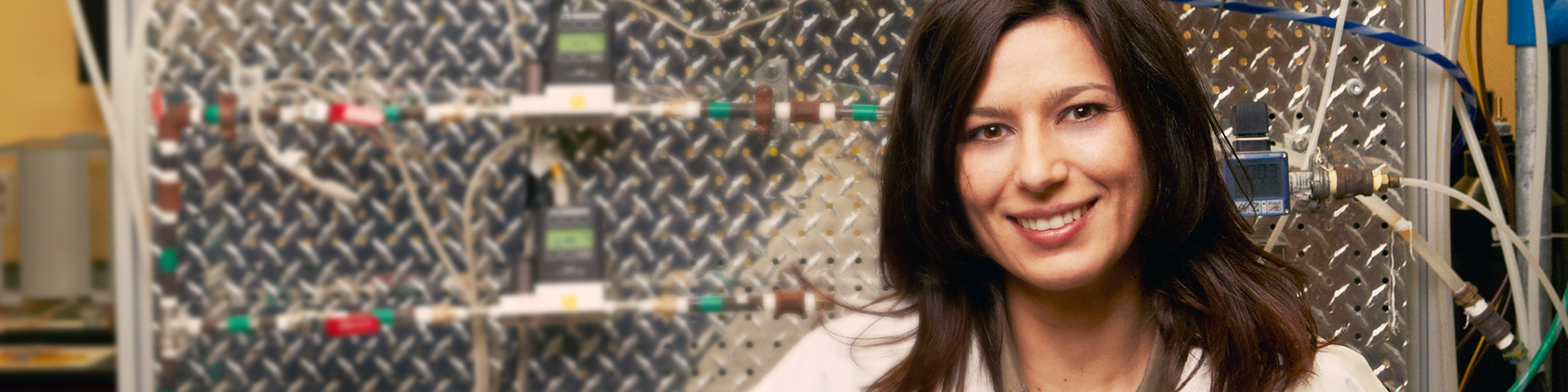 Female faculty researcher