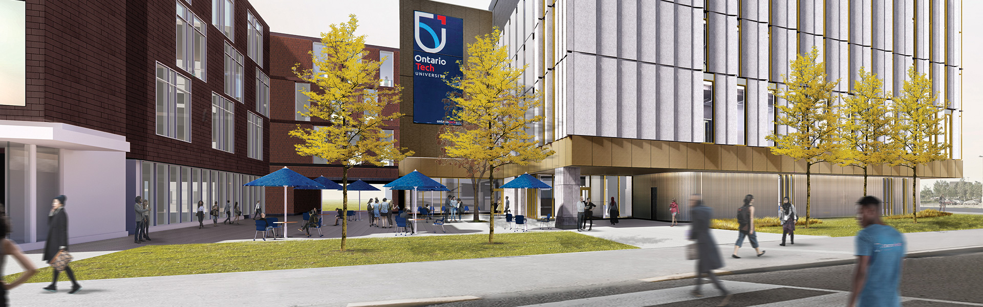 Artist's rendering of new building
