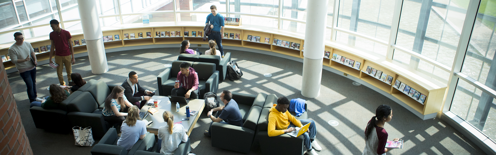 Students in a classroom